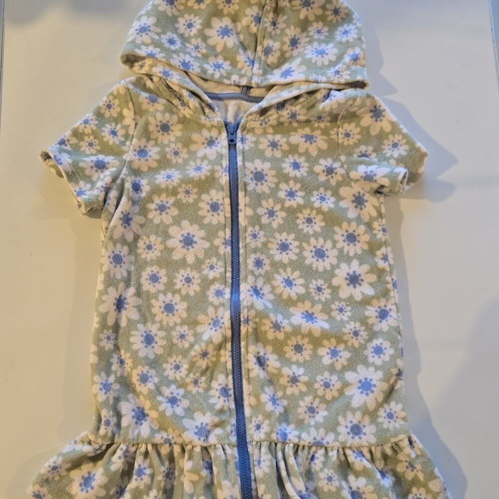 Wonder Nation FLORAL‎ Swim Cover Up 4T